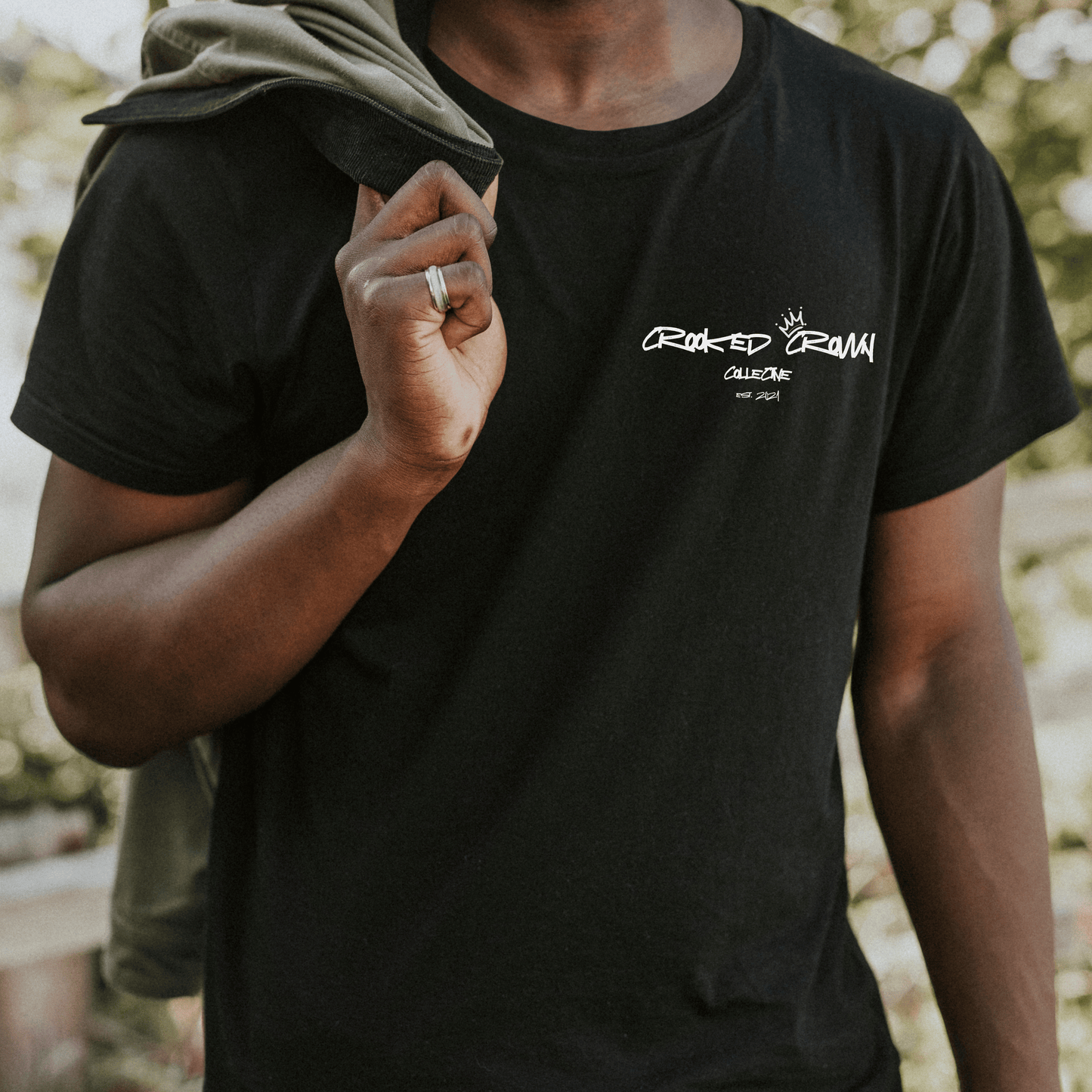 Crooked Crown Basic Tee